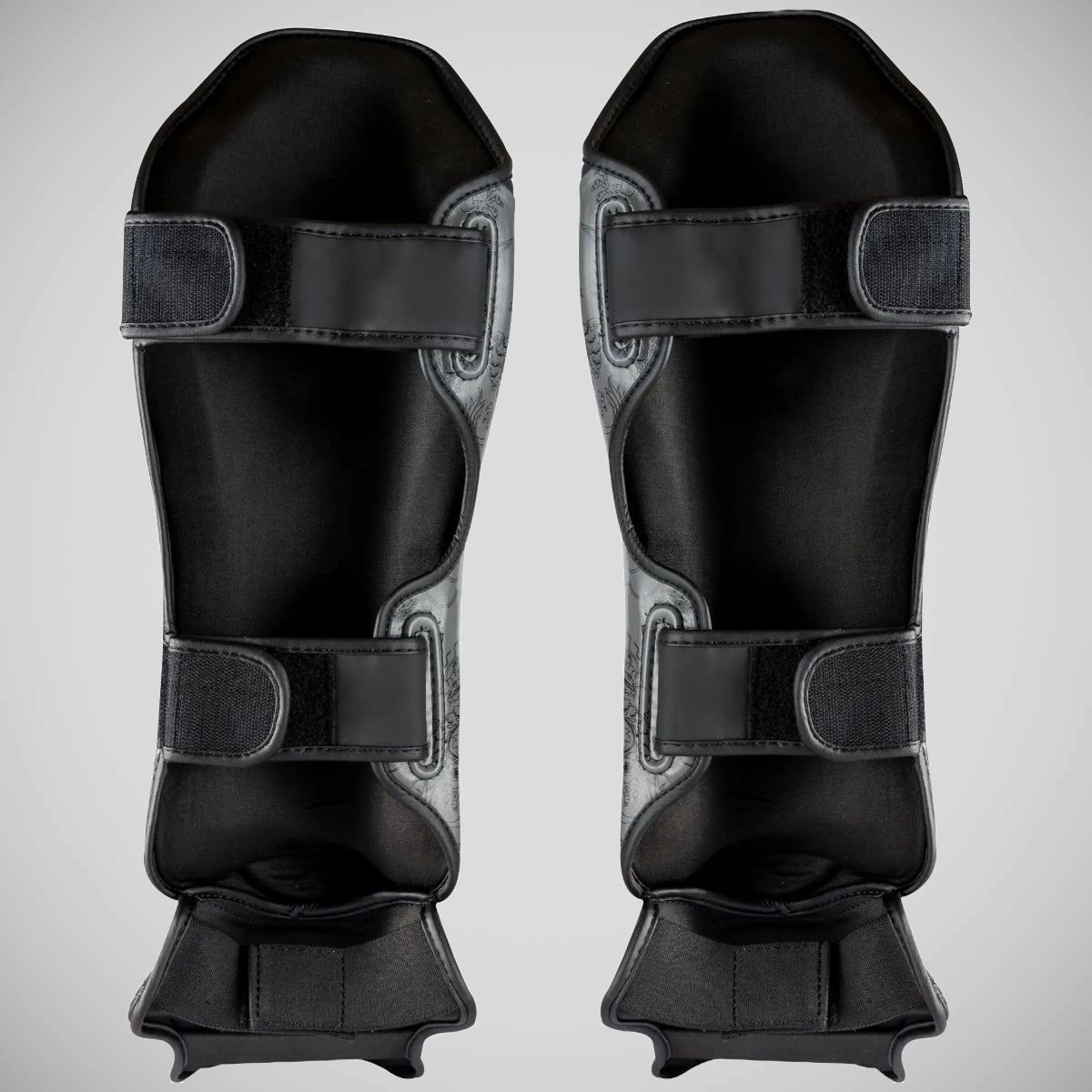 Top Ten Dragon Shin and Instep Guard Black/Grey at Bytomic Trade and Wholesale