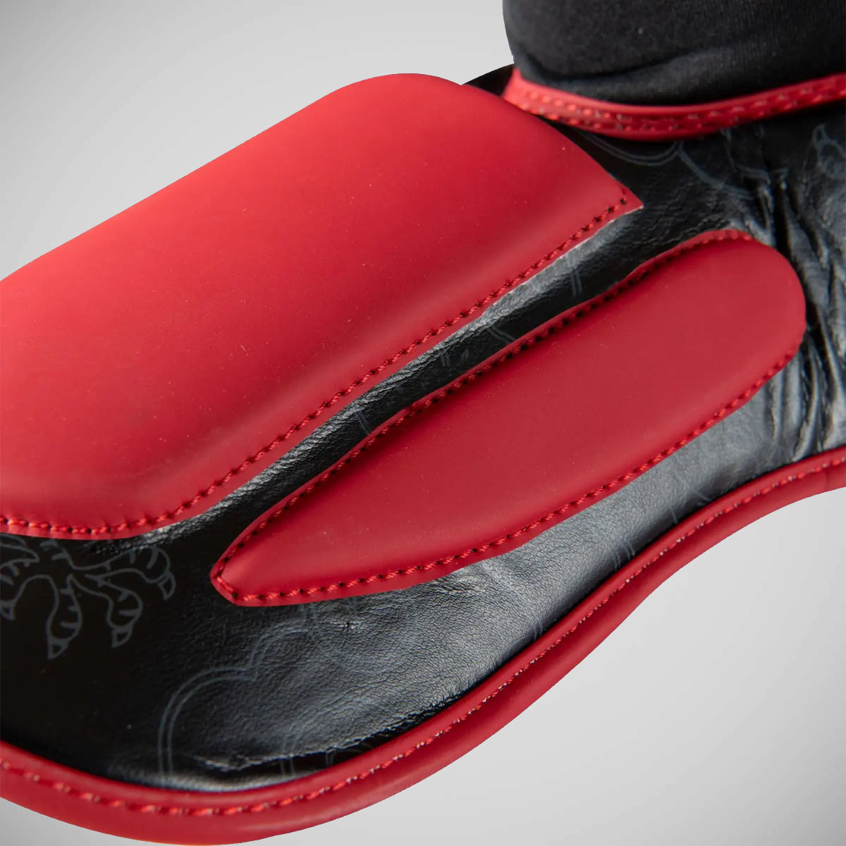 Top Ten Dragon Shin and Instep Guard Red/Black at Bytomic Trade and Wholesale