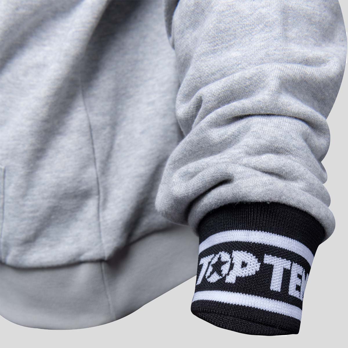 Top Ten Fight Club Hoodie Grey at Bytomic Trade and Wholesale