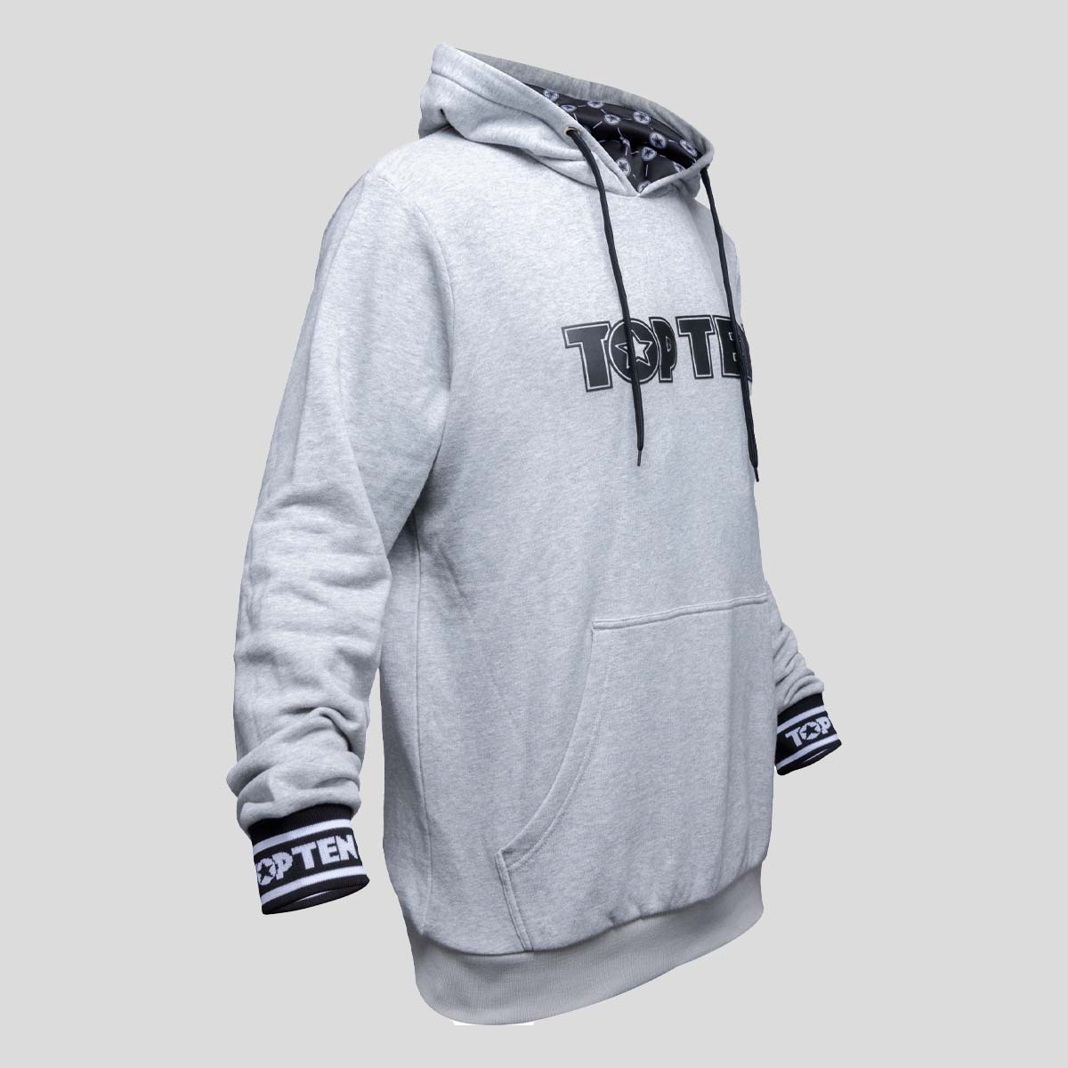 Top Ten Fight Club Hoodie Grey at Bytomic Trade and Wholesale