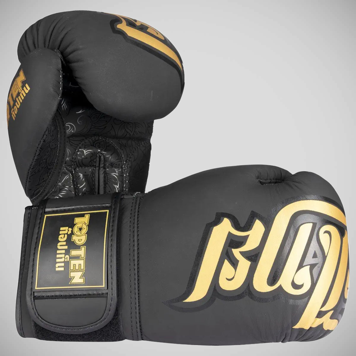 Top Ten Nong Han Boxing Gloves Black/Gold at Bytomic Trade and Wholesale