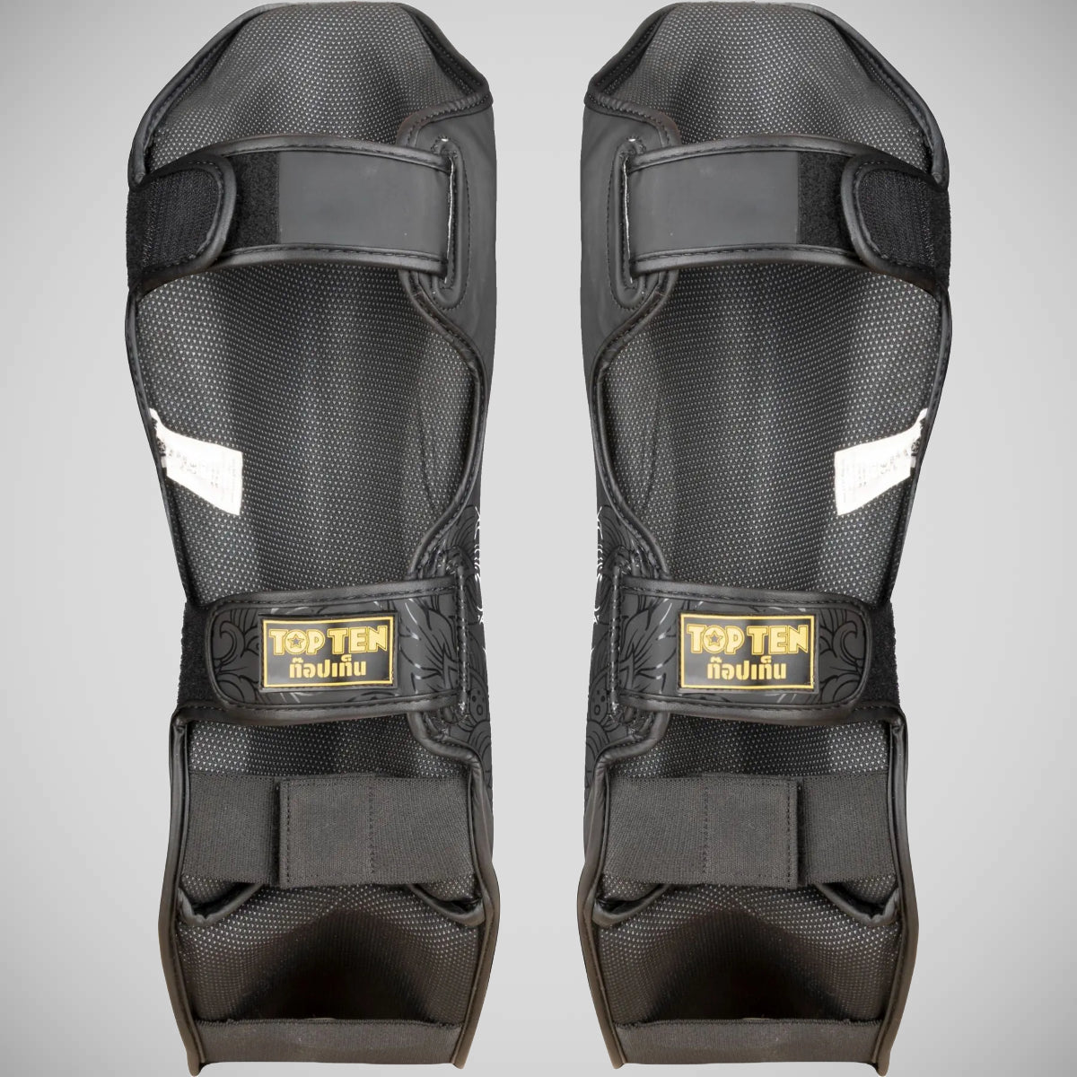 Top Ten Nong Han Shin Instep Guards Black/Gold at Bytomic Trade and Wholesale