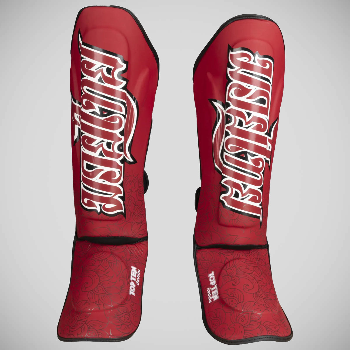 Top Ten Nong Han Shin Instep Guards Red at Bytomic Trade and Wholesale