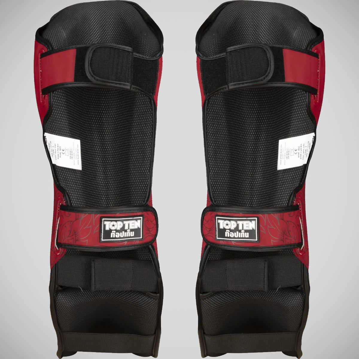 Top Ten Nong Han Shin Instep Guards Red at Bytomic Trade and Wholesale