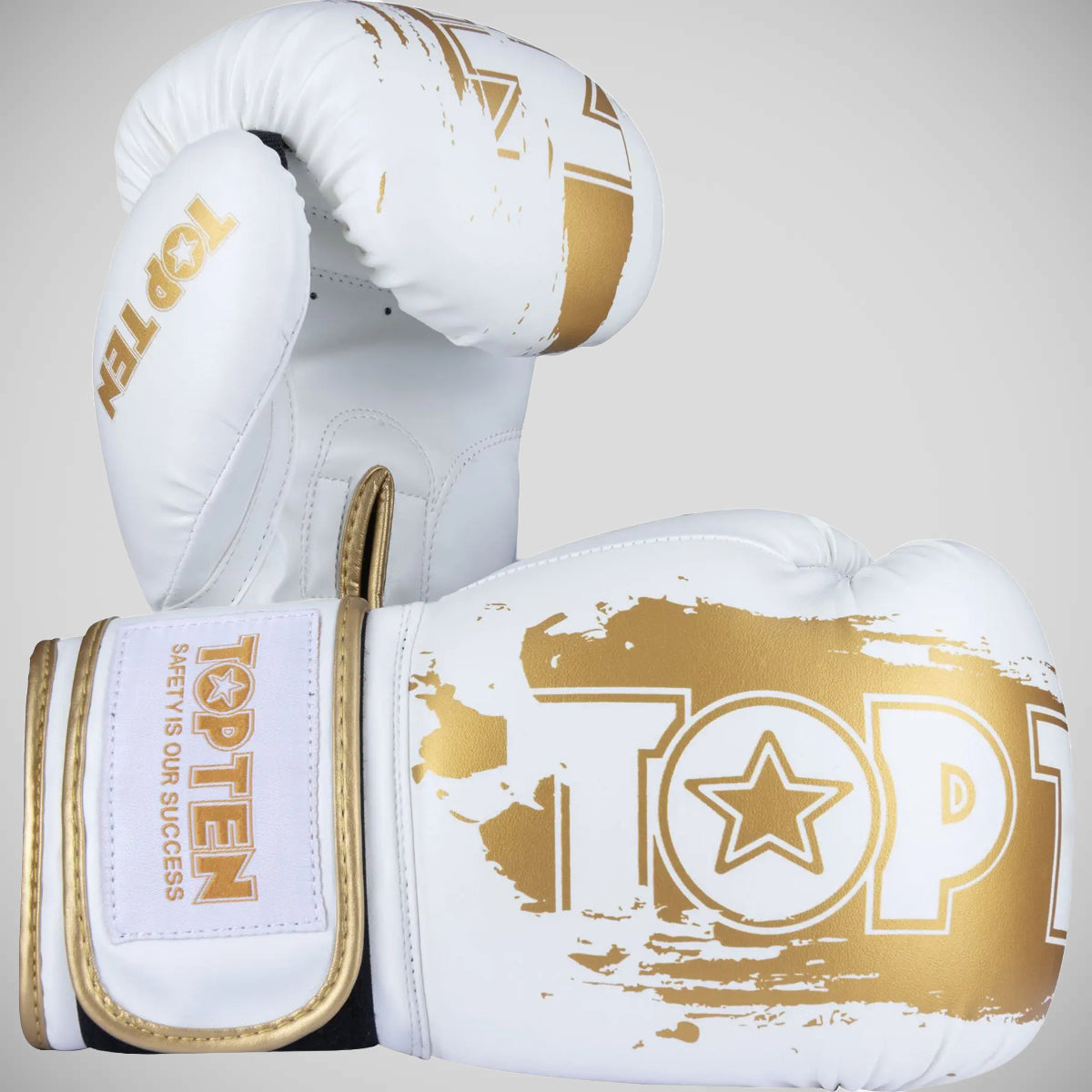 Top Ten Power Ink Golden Star Boxing Gloves White/Gold at Bytomic Trade and Wholesale