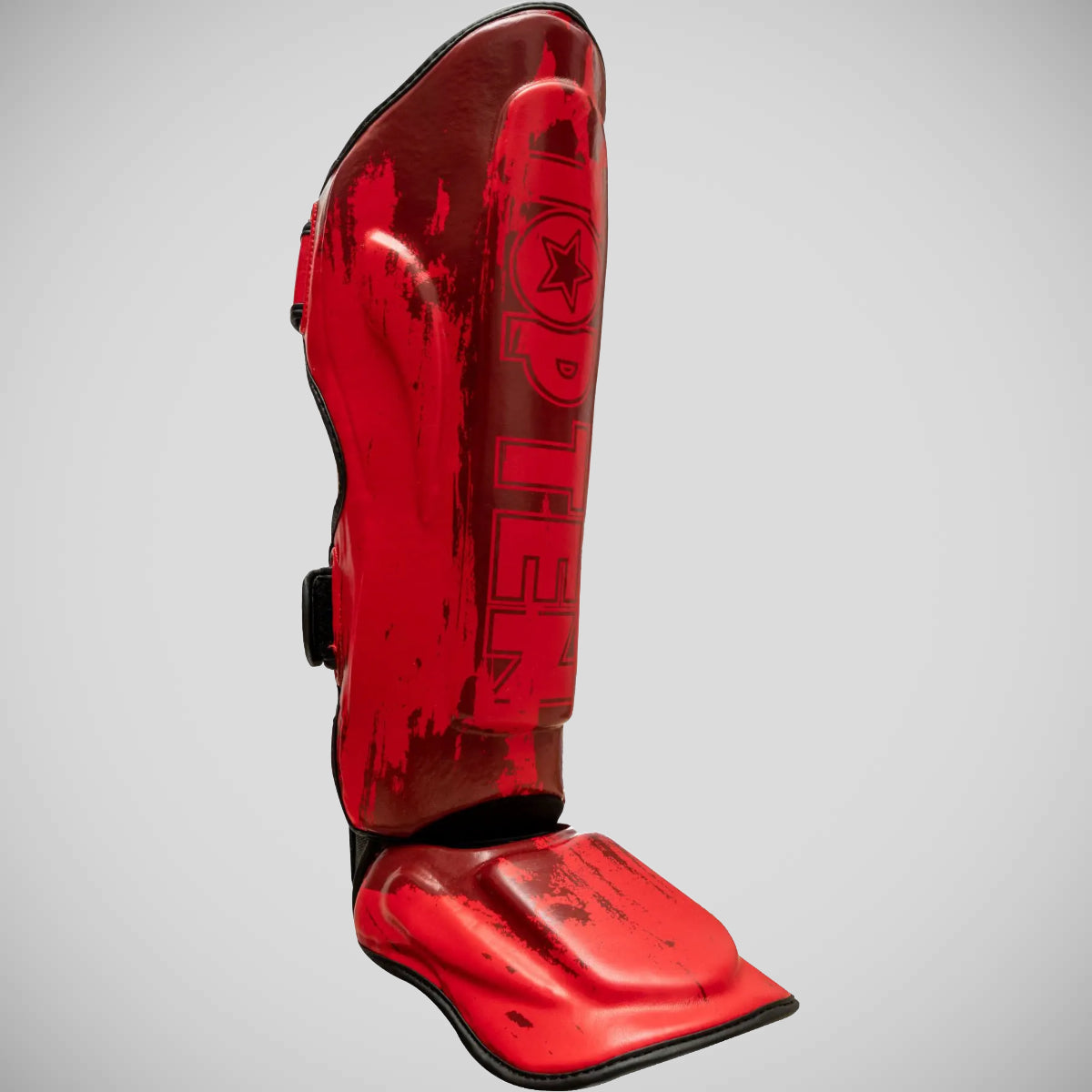 Top Ten Power Ink Shin/Instep Guards Red at Bytomic Trade and Wholesale