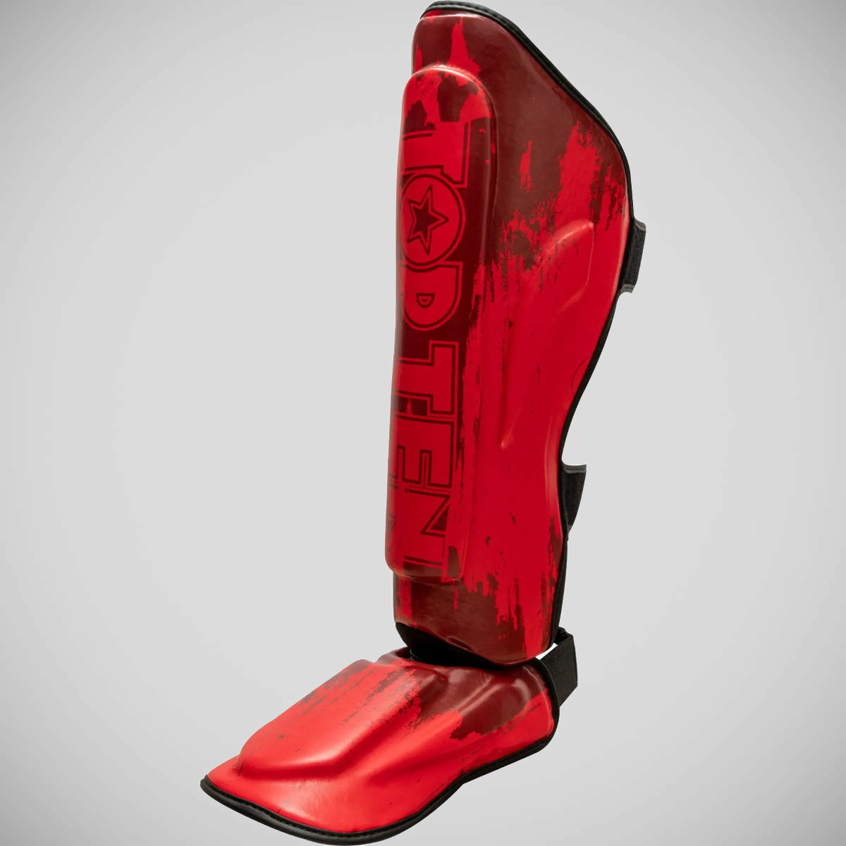 Top Ten Power Ink Shin/Instep Guards Red at Bytomic Trade and Wholesale