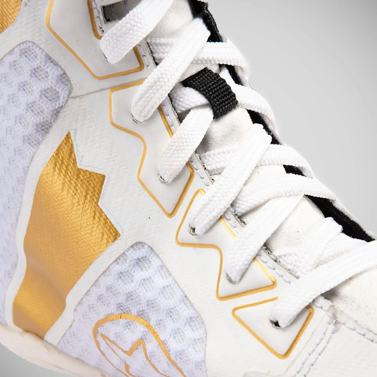 Top Ten Speedmaster Boxing Boots White/Gold at Bytomic Trade and Wholesale