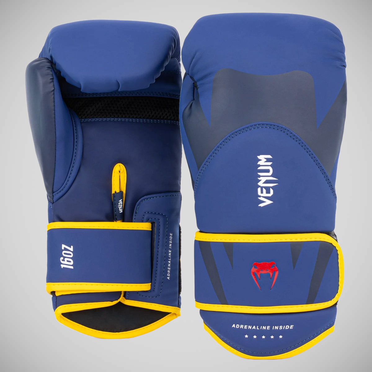 Venum Challenger 4.0 Boxing Gloves Blue/Yellow at Bytomic Trade and Wholesale