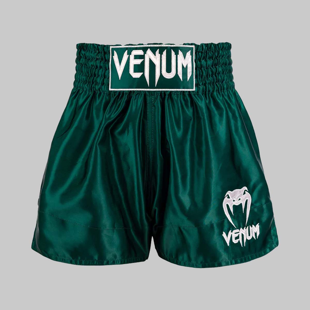 Venum Classic Muay Thai Shorts Forest Green at Bytomic Trade and Wholesale