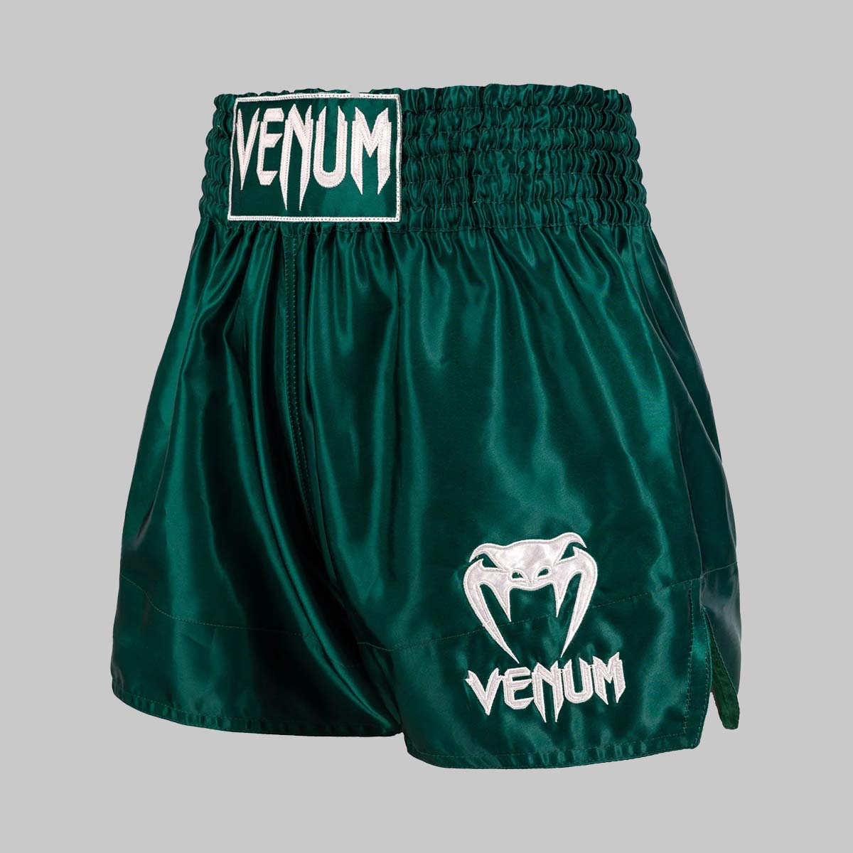 Venum Classic Muay Thai Shorts Forest Green at Bytomic Trade and Wholesale