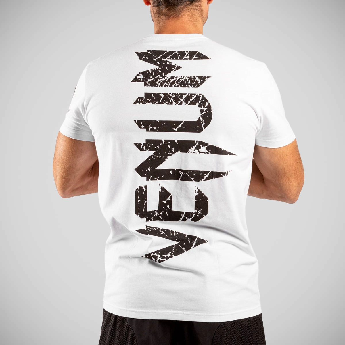 Venum Giant Men's T Shirt White/Black at Bytomic Trade and Wholesale