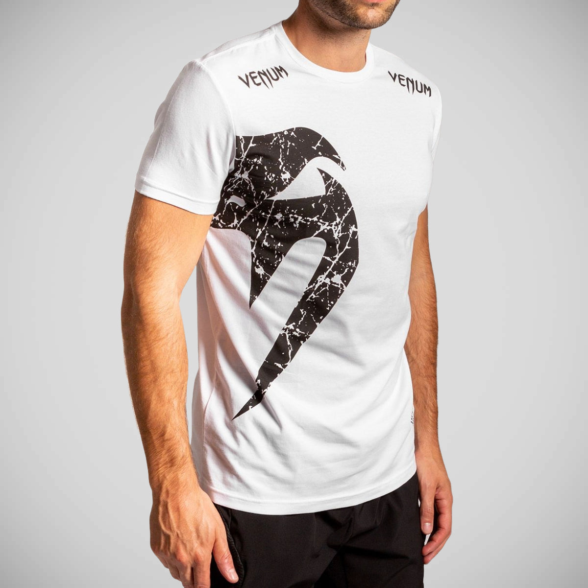 Venum Giant Men's T Shirt White/Black at Bytomic Trade and Wholesale
