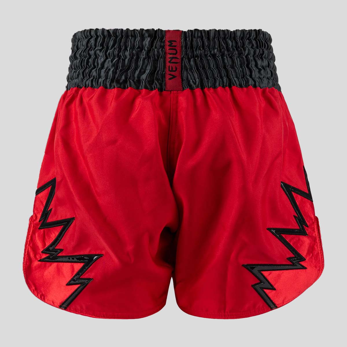 Venum Inferno Muay Thai Shorts Red/Charcoal/Black at Bytomic Trade and Wholesale