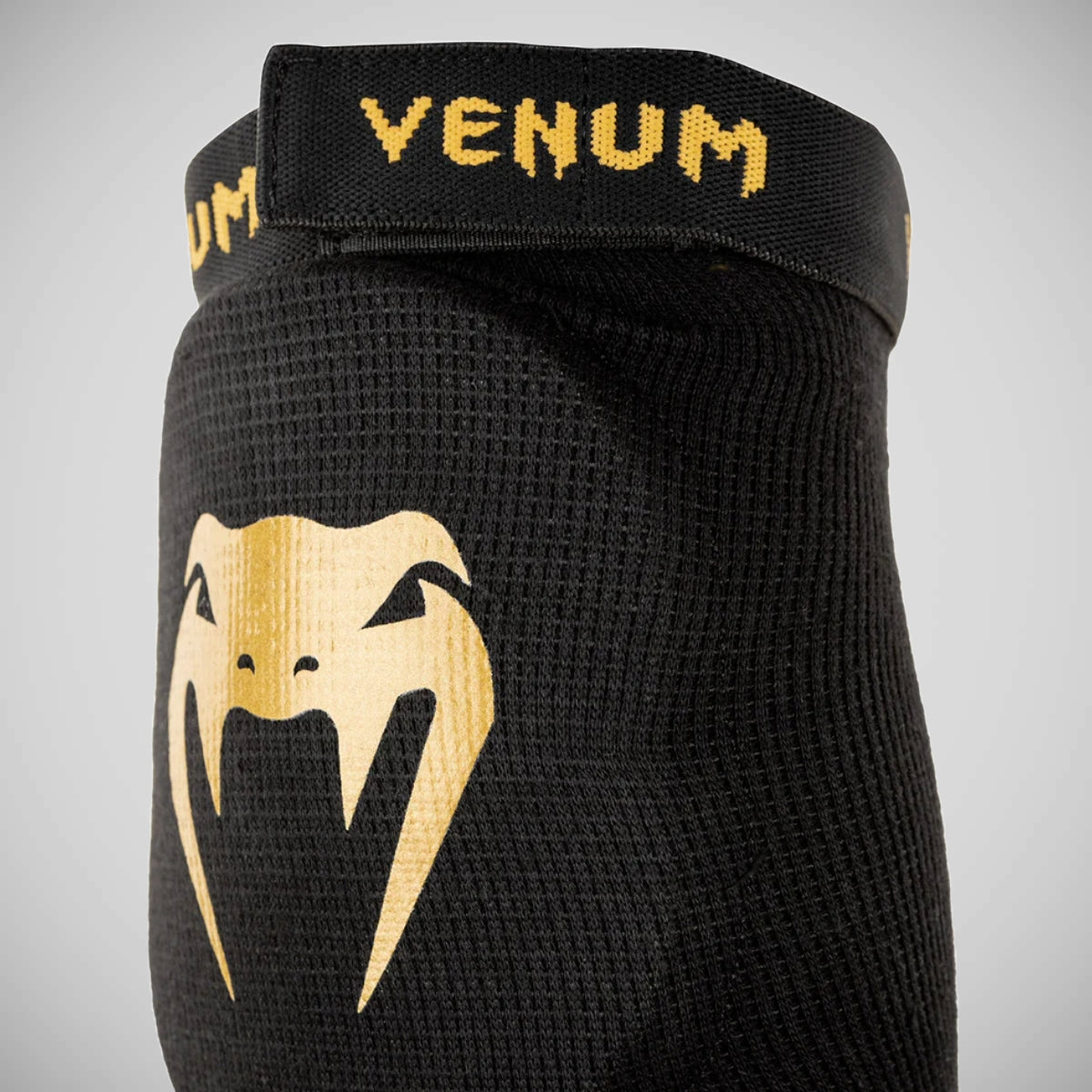 Venum Kontact Elbow Protector Black/Gold at Bytomic Trade and Wholesale