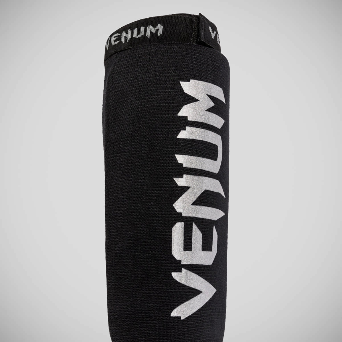 Venum Kontact Shin Guards Black/Silver at Bytomic Trade and Wholesale
