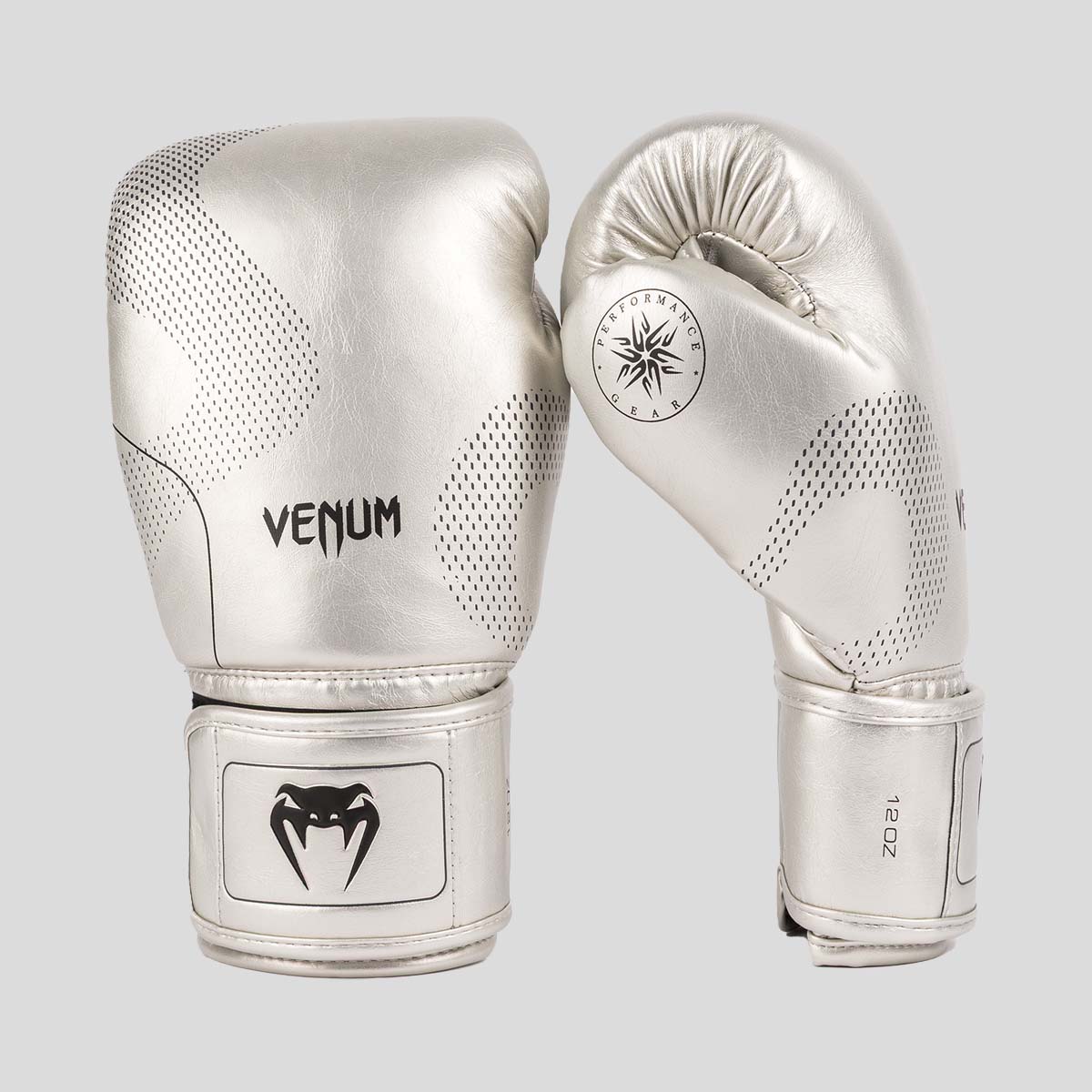 Venum Nexus Boxing Gloves Silver/Black at Bytomic Trade and Wholesale