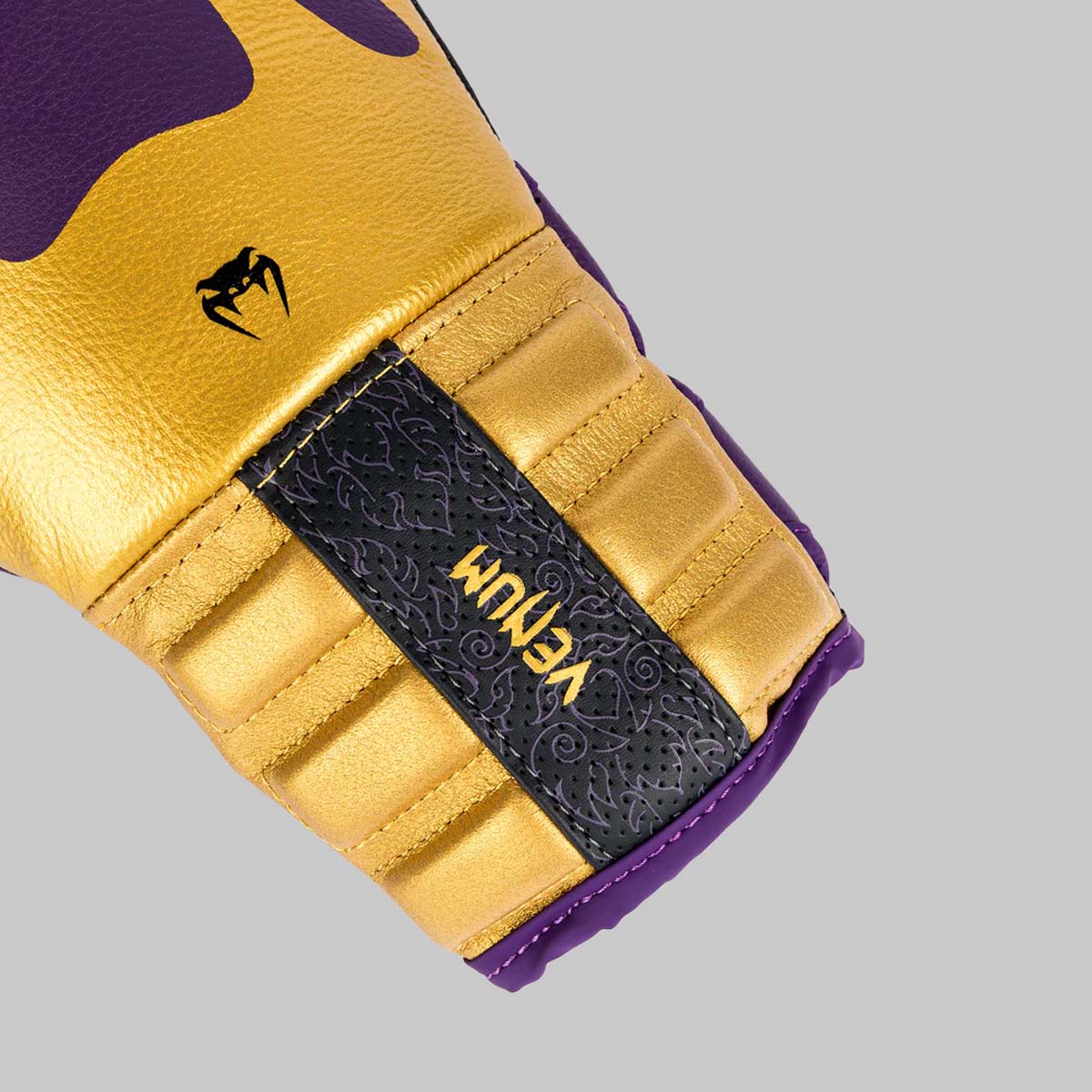 Venum Reverso Boxing Gloves Dark Purple/Gold at Bytomic Trade and Wholesale