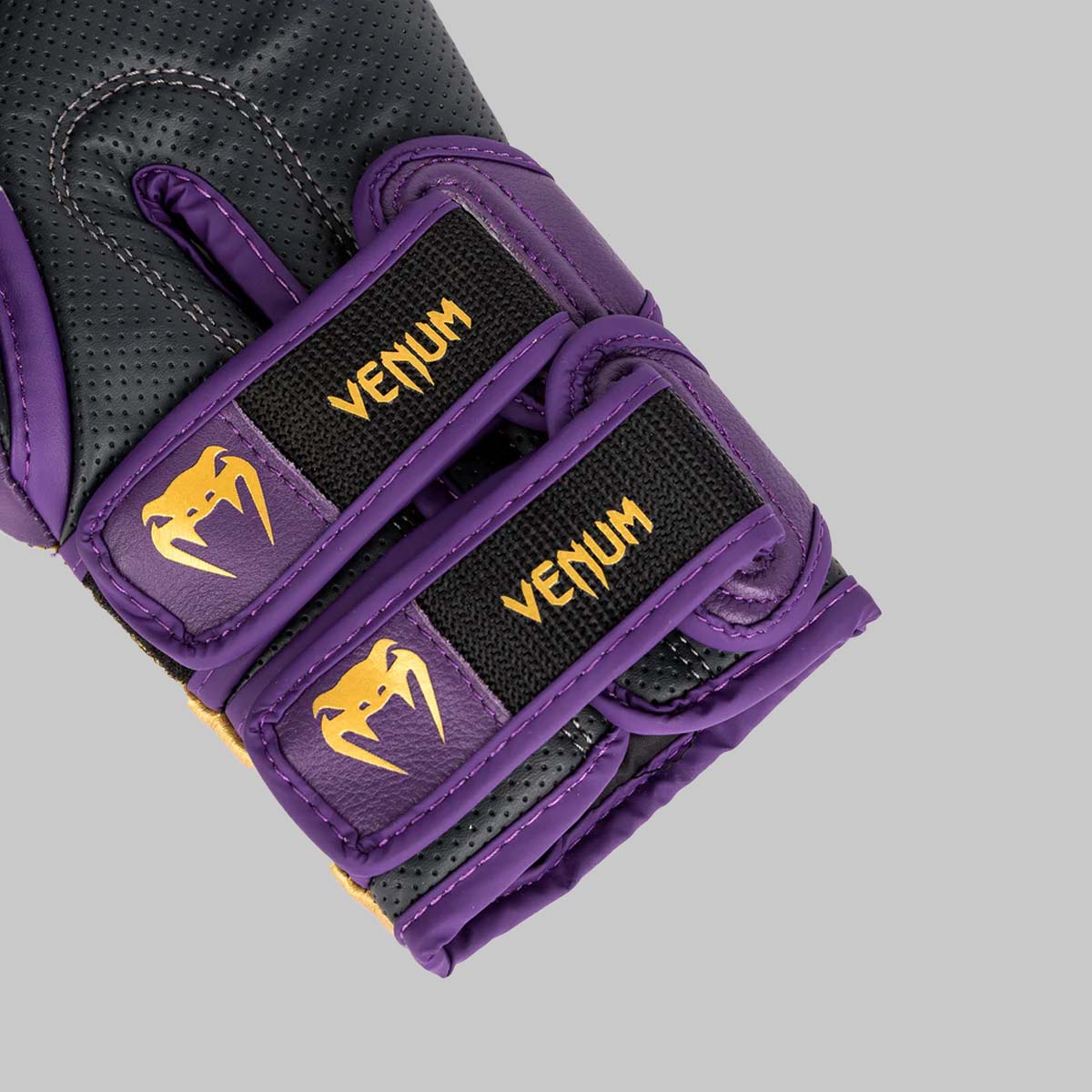 Venum Reverso Boxing Gloves Dark Purple/Gold at Bytomic Trade and Wholesale
