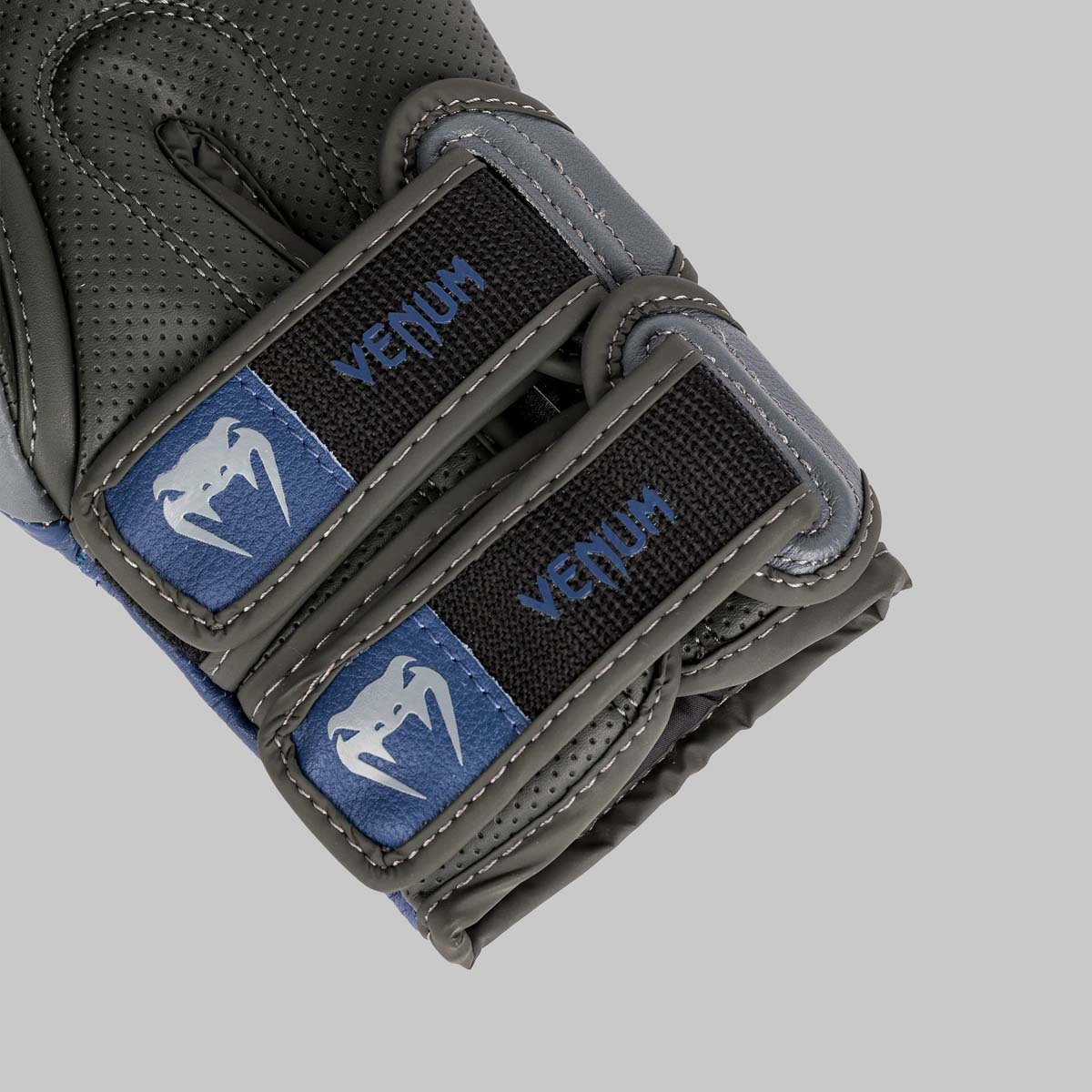Venum Reverso Boxing Gloves Storm Grey/Royal Blue at Bytomic Trade and Wholesale