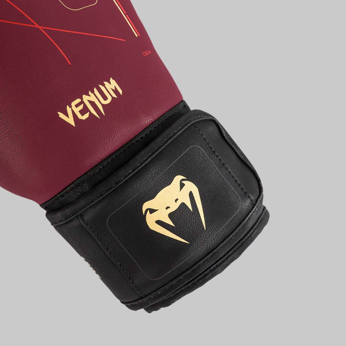Venum Tactical XT Boxing Gloves Black/Burgundy/Gold at Bytomic Trade and Wholesale