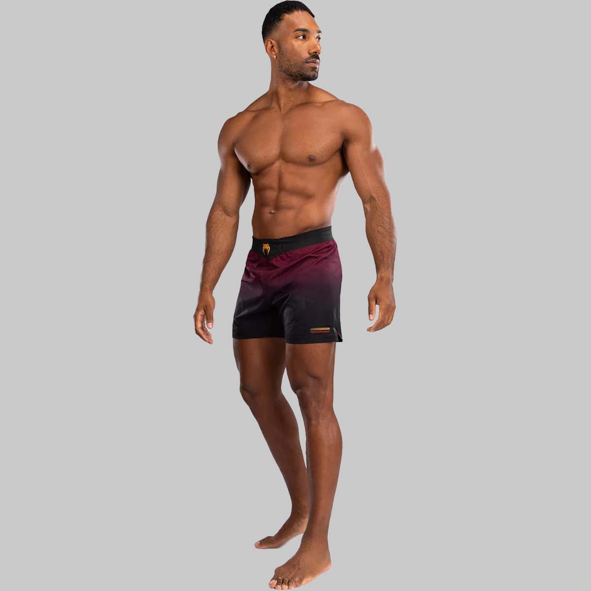 Venum Tactical XT Fight Shorts Black/Burgundy/Gold