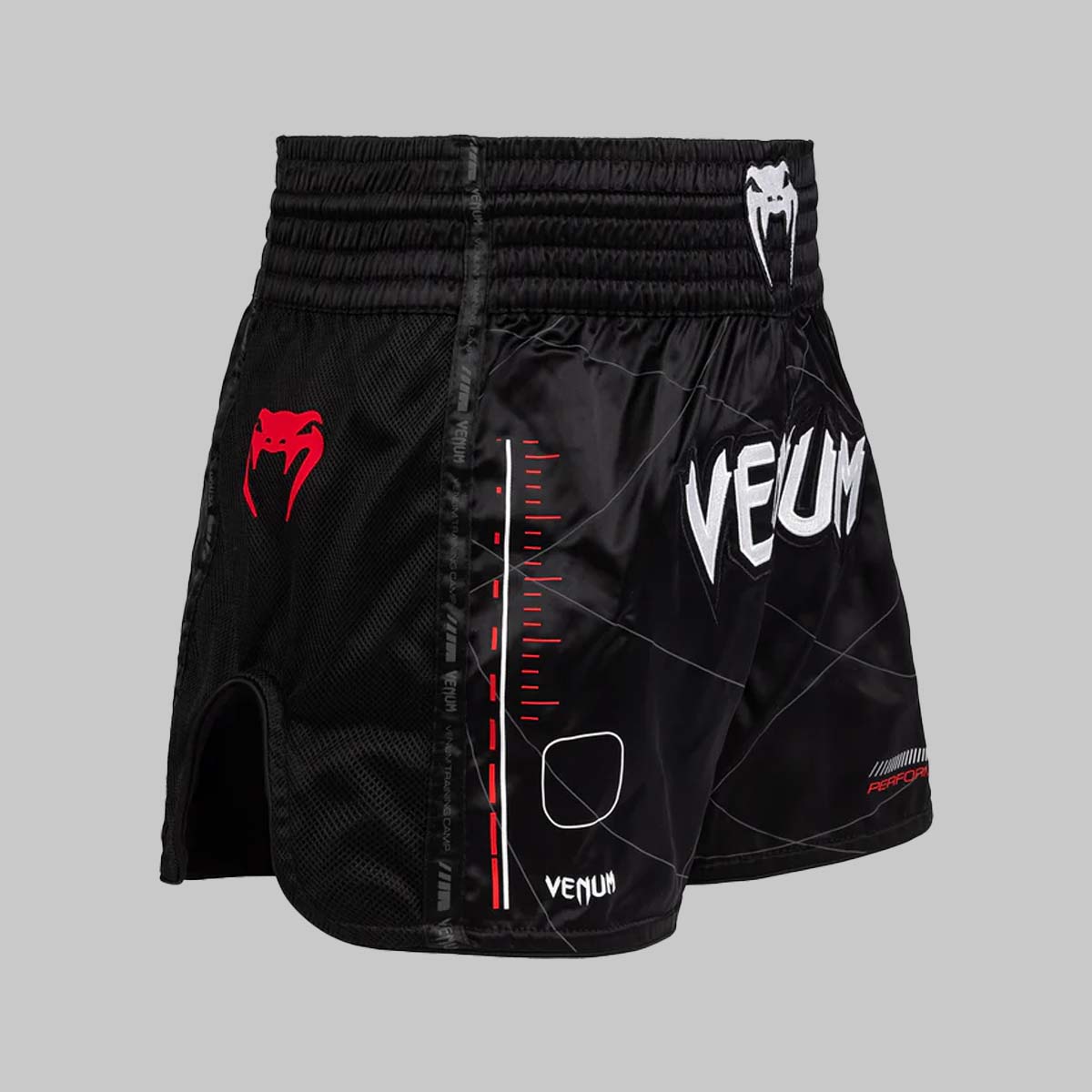 Venum Tactical XT Muay Thai Shorts Black/Red at Bytomic Trade and Wholesale