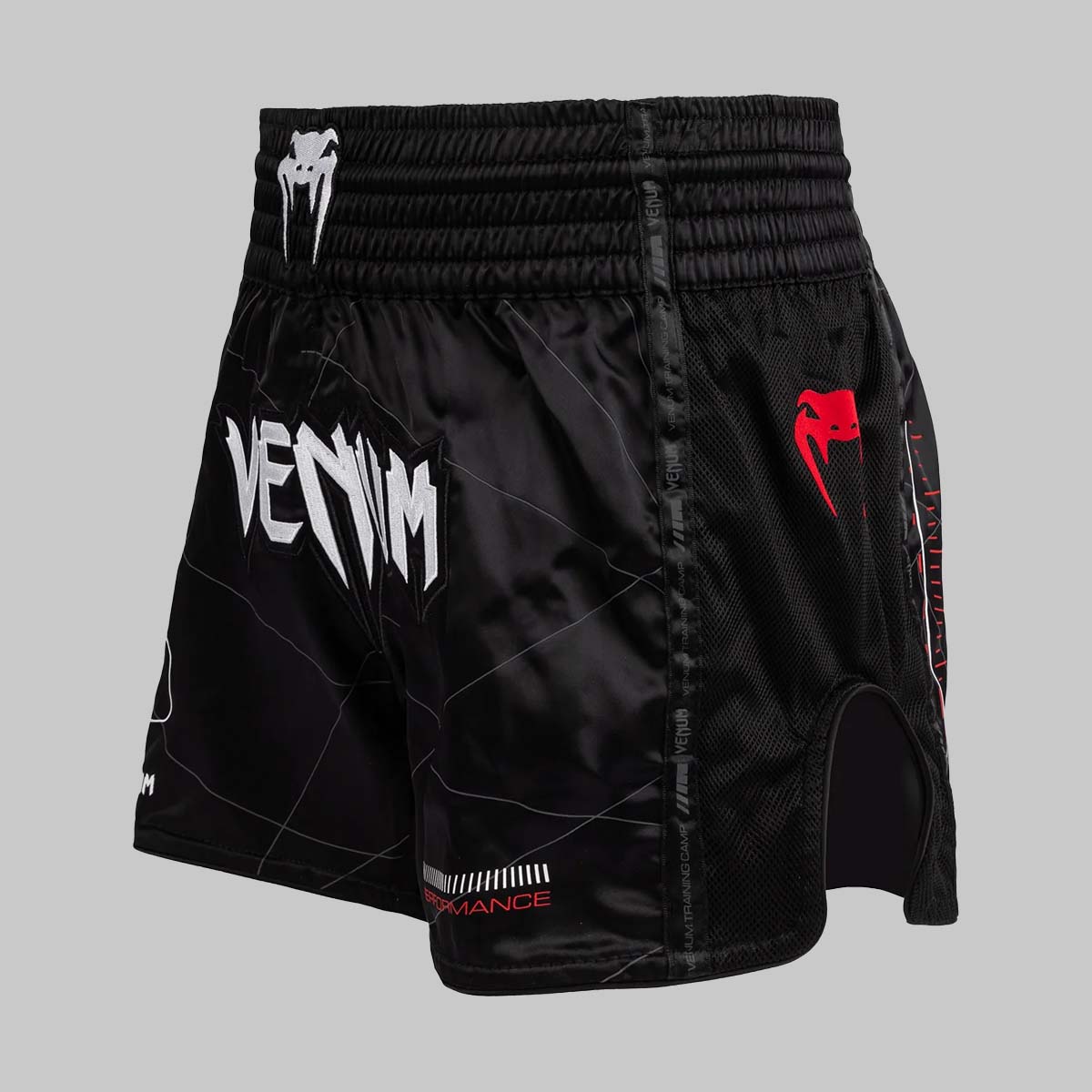Venum Tactical XT Muay Thai Shorts Black/Red at Bytomic Trade and Wholesale