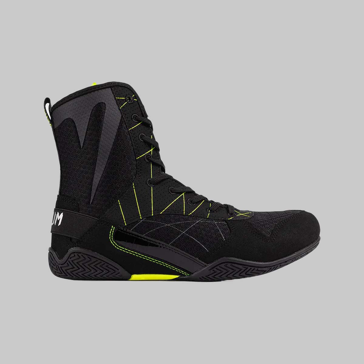 Venum Training Camp 4.0 Boxing Shoes Black/Neo Green at Bytomic Trade and Wholesale