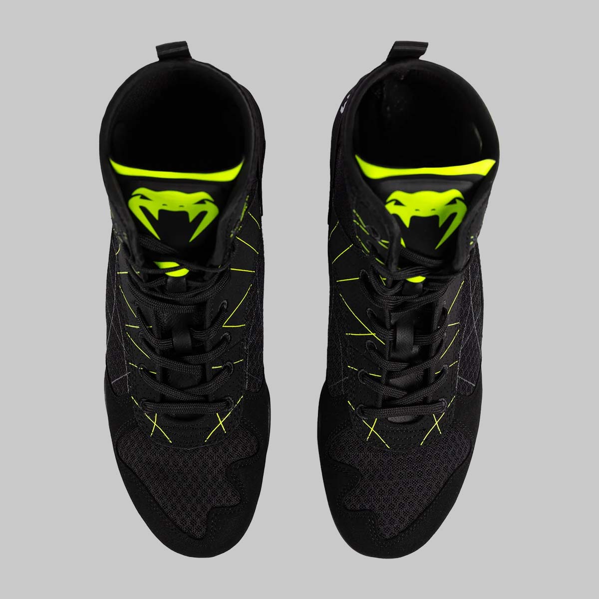 Venum Training Camp 4.0 Boxing Shoes Black/Neo Green at Bytomic Trade and Wholesale