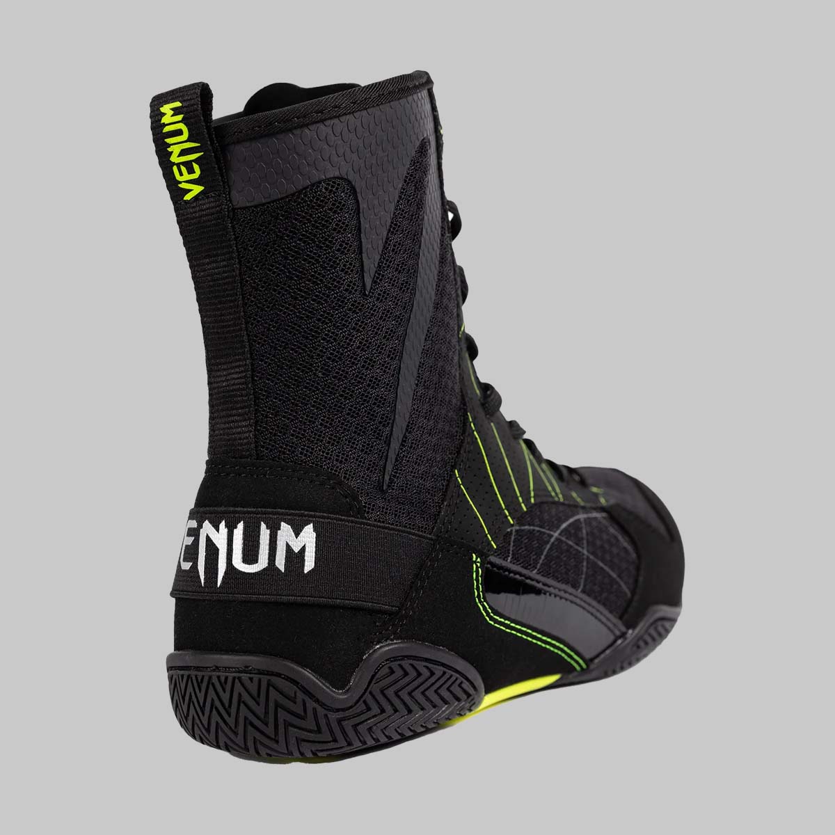 Venum Training Camp 4.0 Boxing Shoes Black/Neo Green at Bytomic Trade and Wholesale