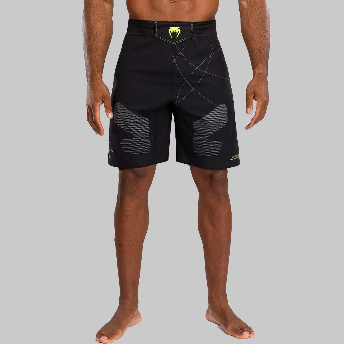 Venum Training Camp 4.0 Fight Shorts Black/Neo Green