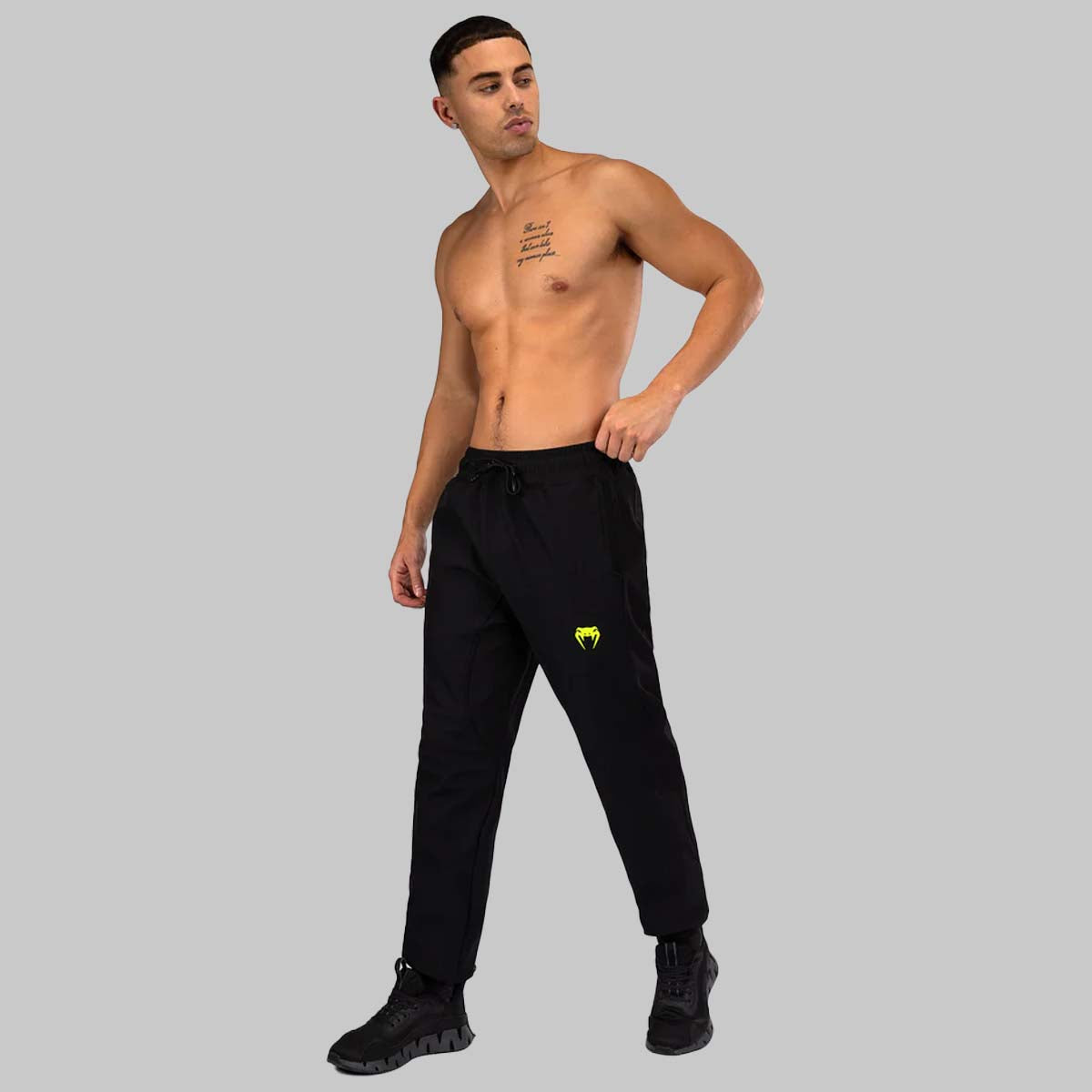 Venum Training Camp 4.0 Joggers Black/Neo Green at Bytomic Trade and Wholesale