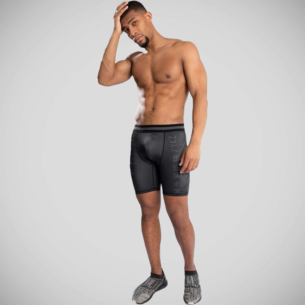Venum YKZ21 Vale Tudo Shorts Black at Bytomic Trade and Wholesale
