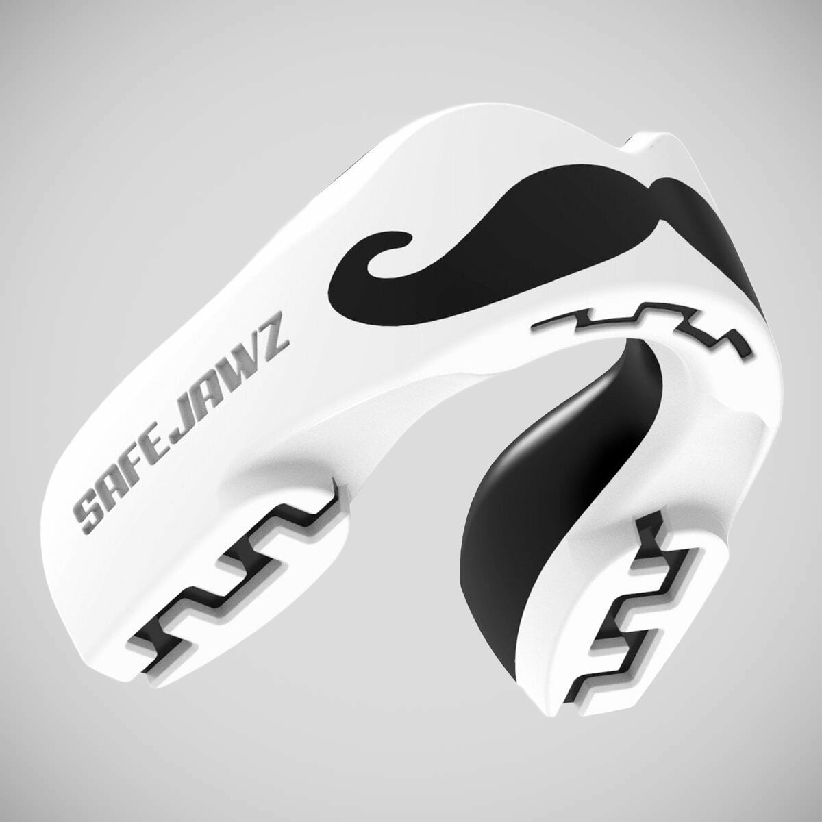 SafeJawz Extro Mo Mouth Guard White/Black at Bytomic Trade and Wholesale