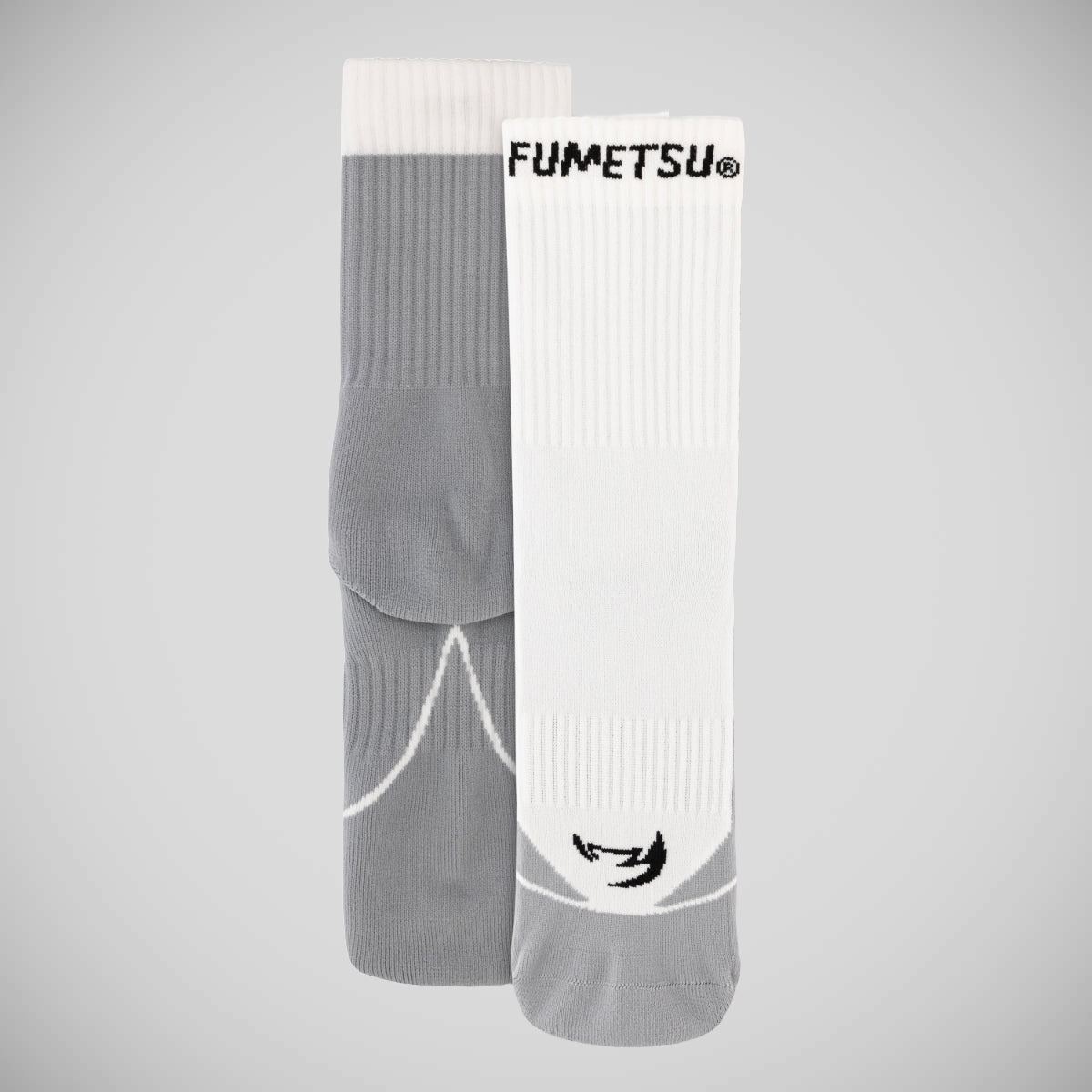 Fumetsu Ghost 2 Pack Socks White/Grey at Bytomic Trade and Wholesale