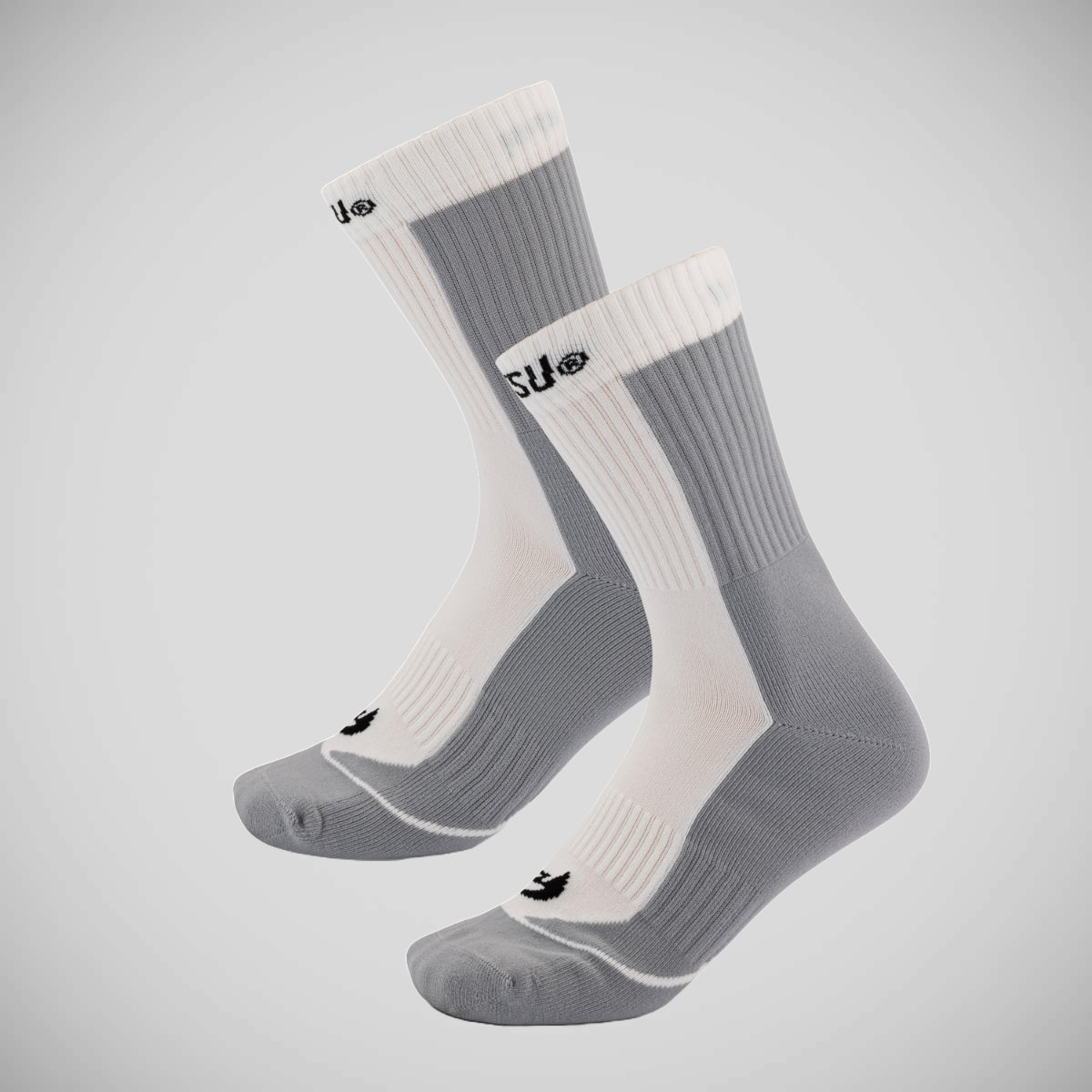 Fumetsu Ghost 2 Pack Socks White/Grey at Bytomic Trade and Wholesale