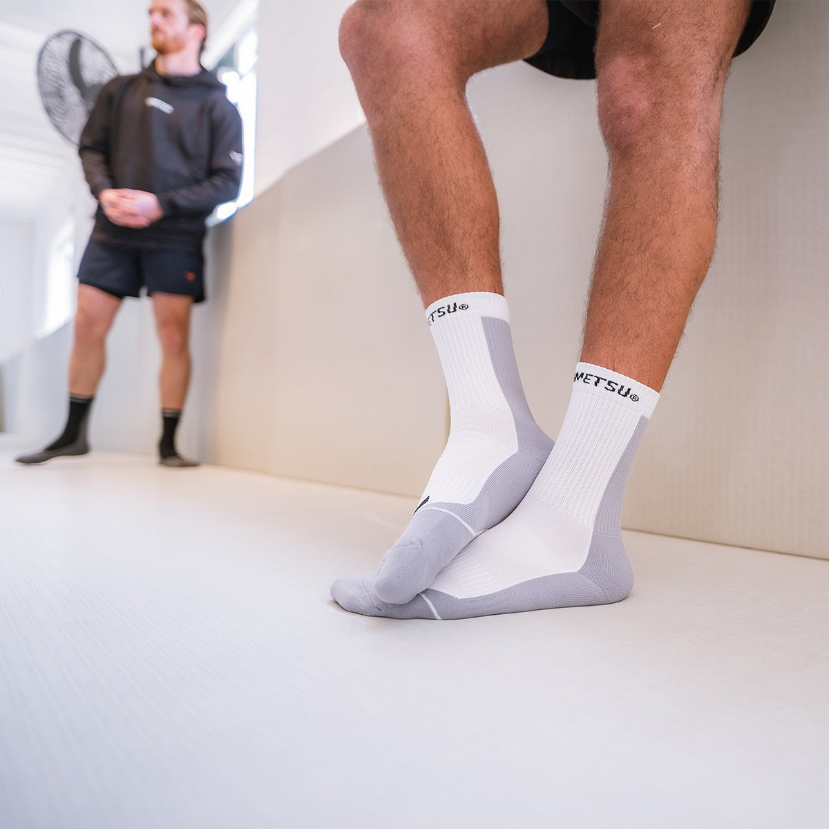 Fumetsu Ghost 2 Pack Socks White/Grey at Bytomic Trade and Wholesale