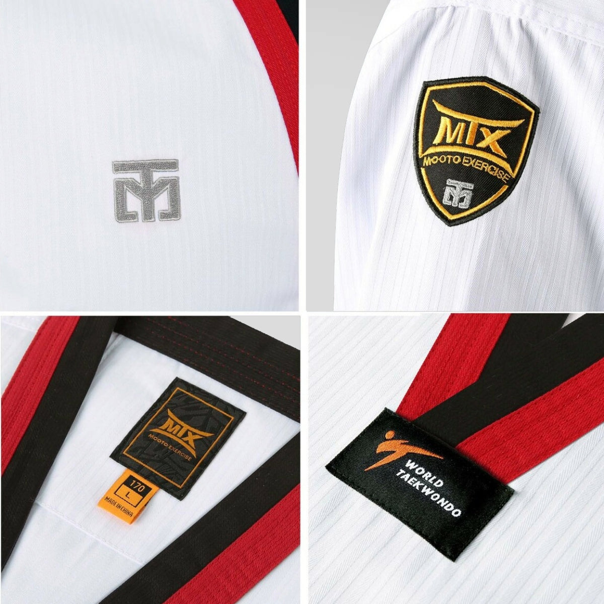 White MTX S2 Poom Uniform Kids at Bytomic Trade and Wholesale