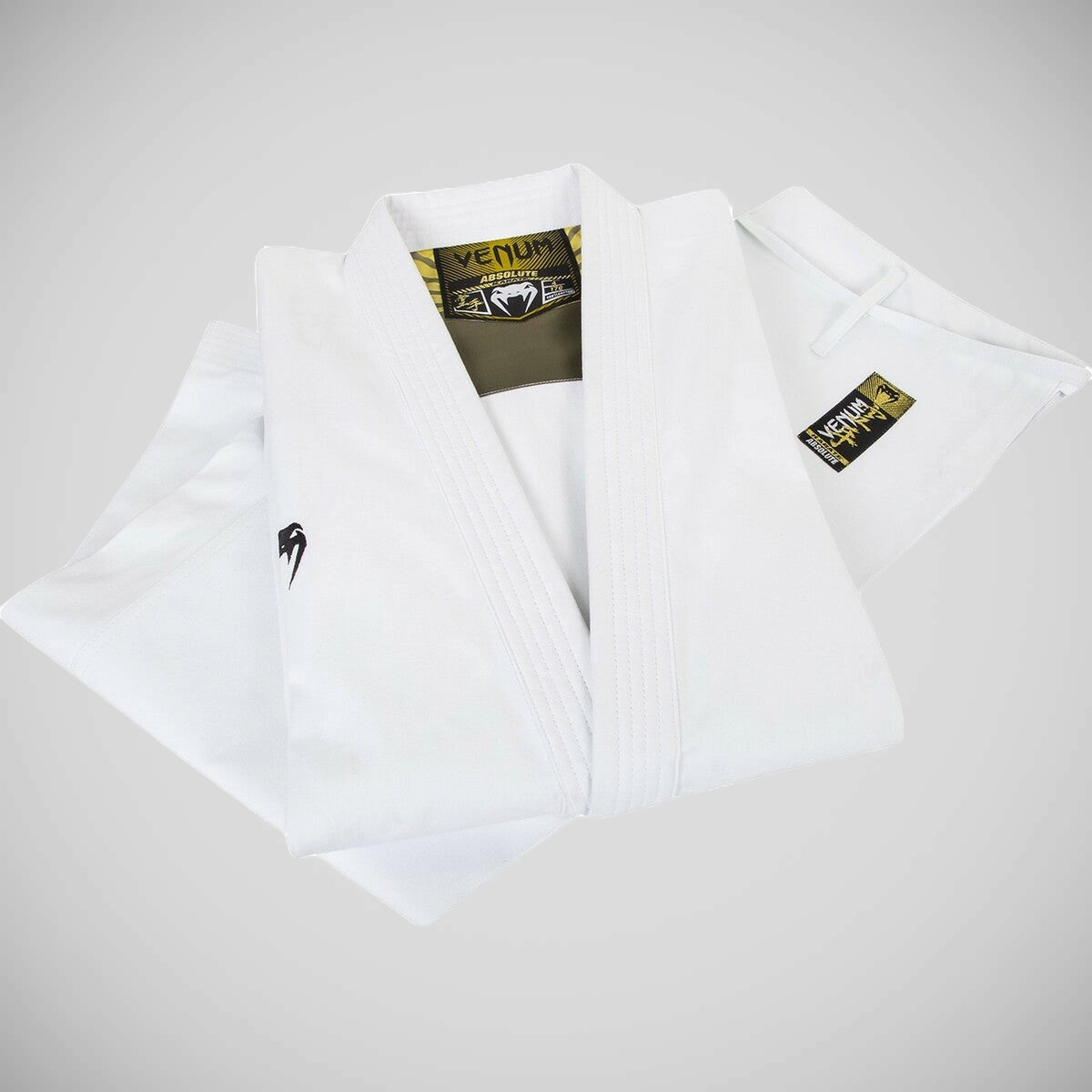 White Venum Absolute Karate Gi at Bytomic Trade and Wholesale