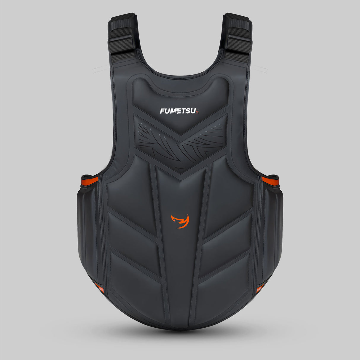 Fumetsu Icon Coaching Body Protector Black/Orange at Bytomic Trade and Wholesale