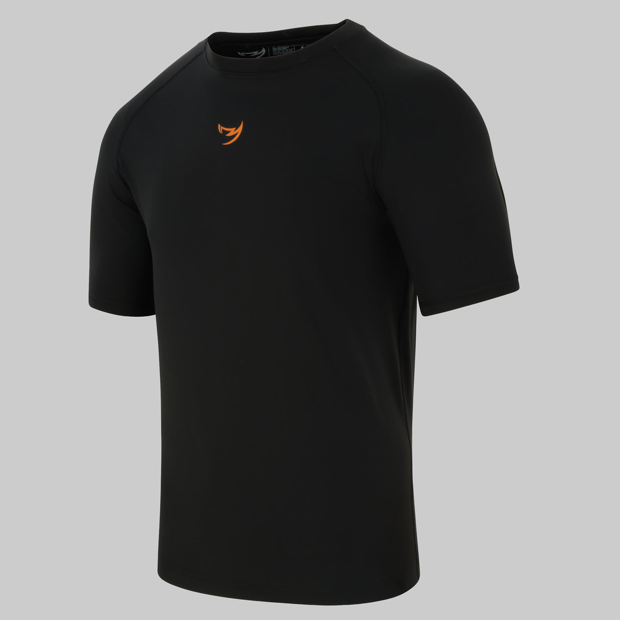 Fumetsu Origins Short Sleeve Rash Guard Black/Orange at Bytomic Trade and Wholesale