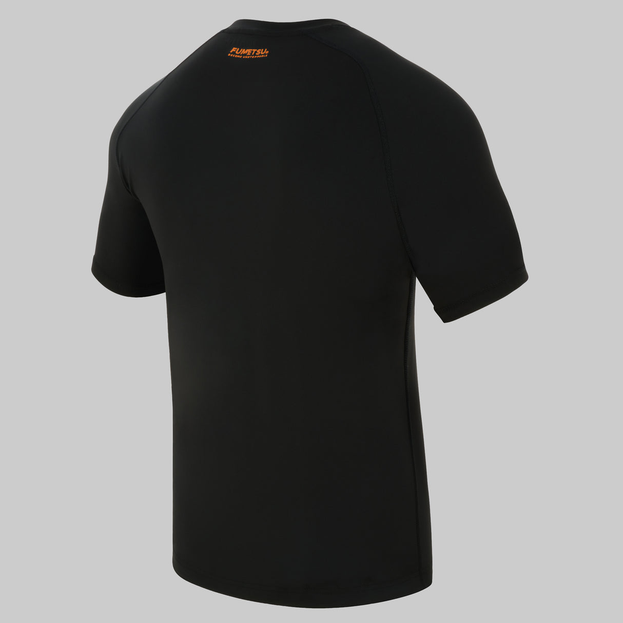 Fumetsu Origins Short Sleeve Rash Guard Black/Orange at Bytomic Trade and Wholesale