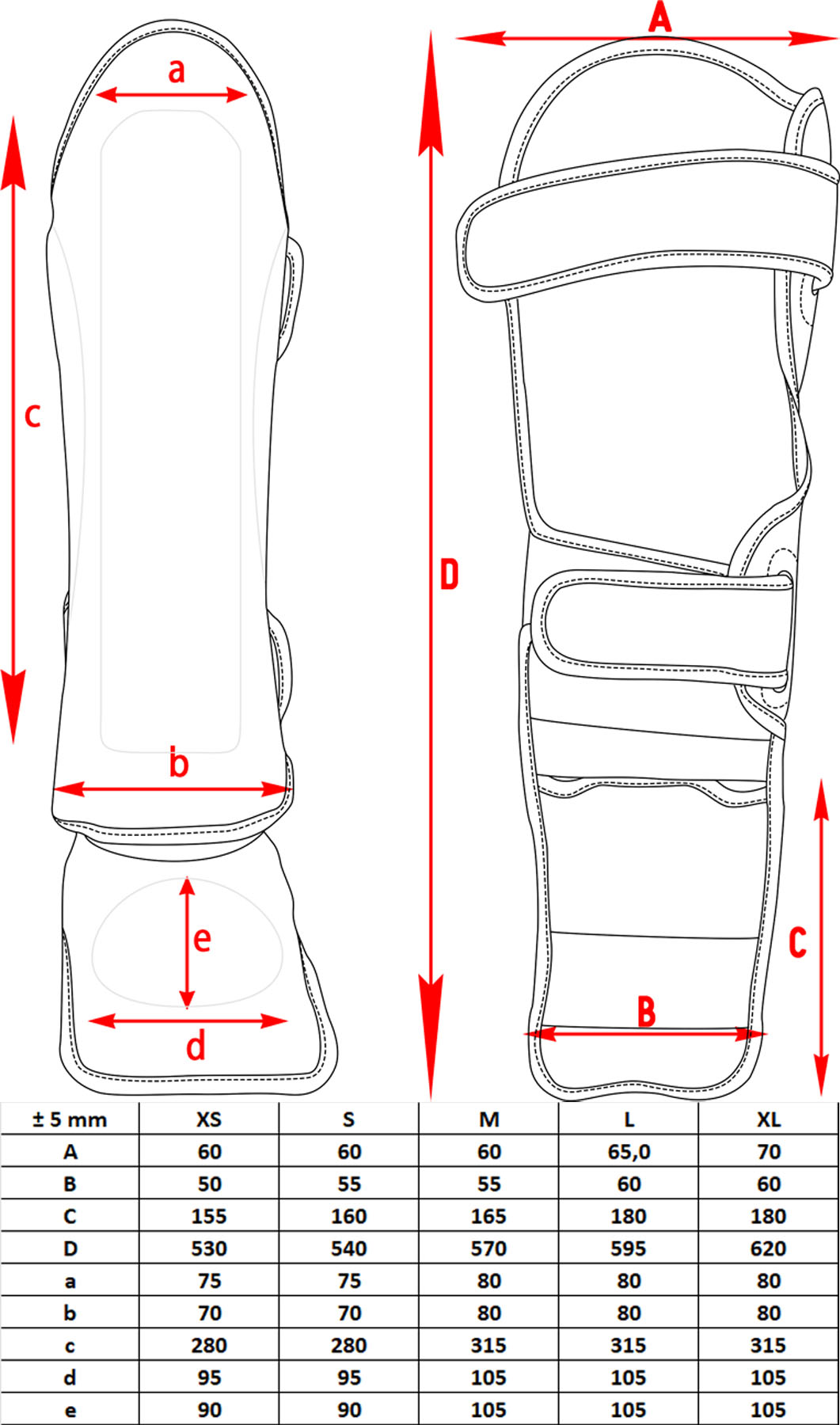 TOP TEN Shin and Instep Guard “Star Light WAKO” bluegold at Bytomic Trade and Wholesale