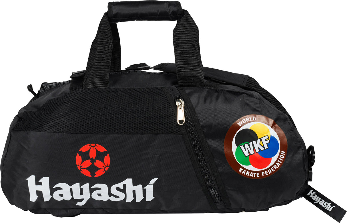 Hayashi BackpackSportsbag combination “WKF” 67cm x 36cm x 33cm at Bytomic Trade and Wholesale