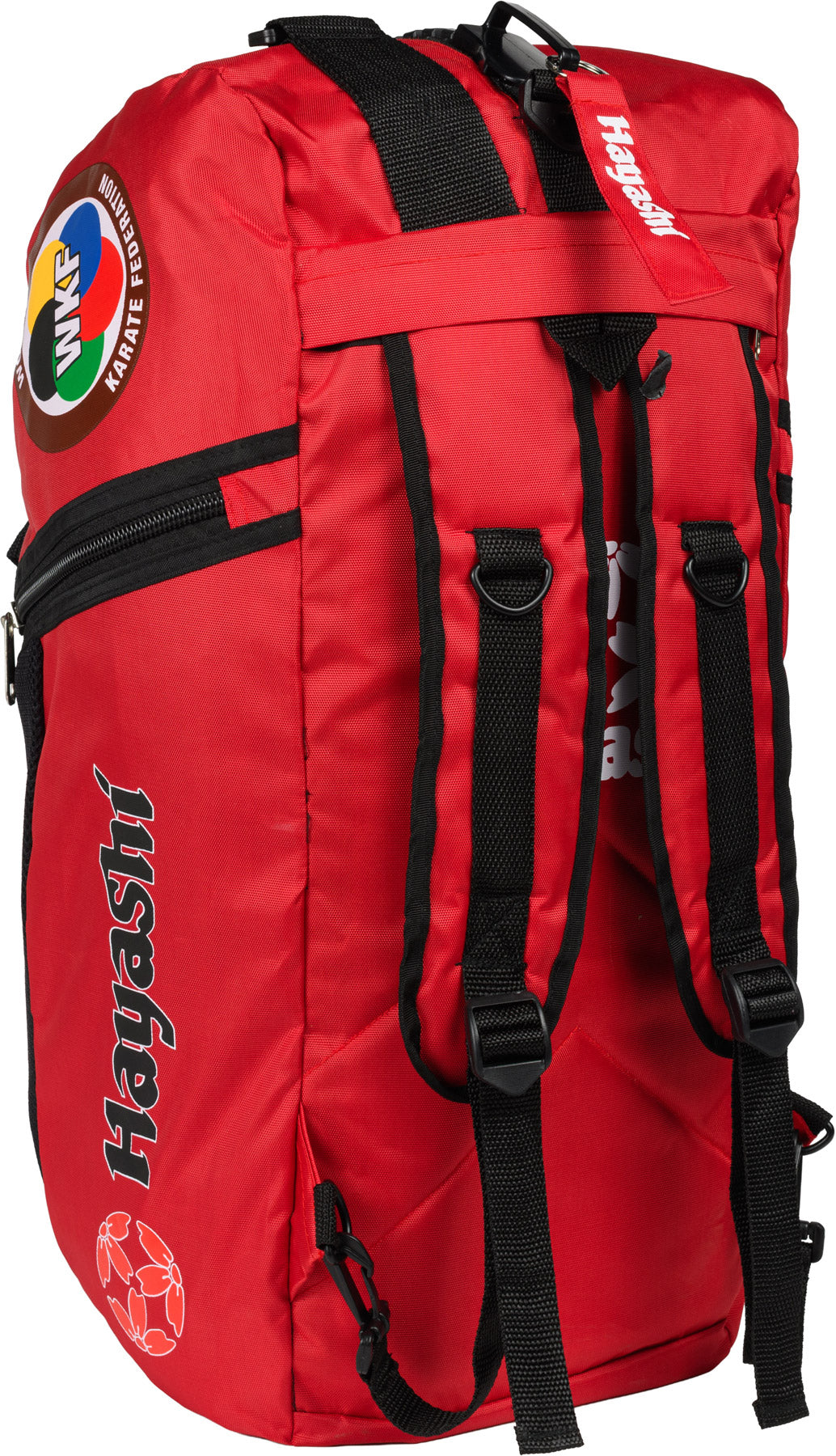 Hayashi BackpackSportsbag combination “WKF” 67cm x 36cm x 33cm at Bytomic Trade and Wholesale
