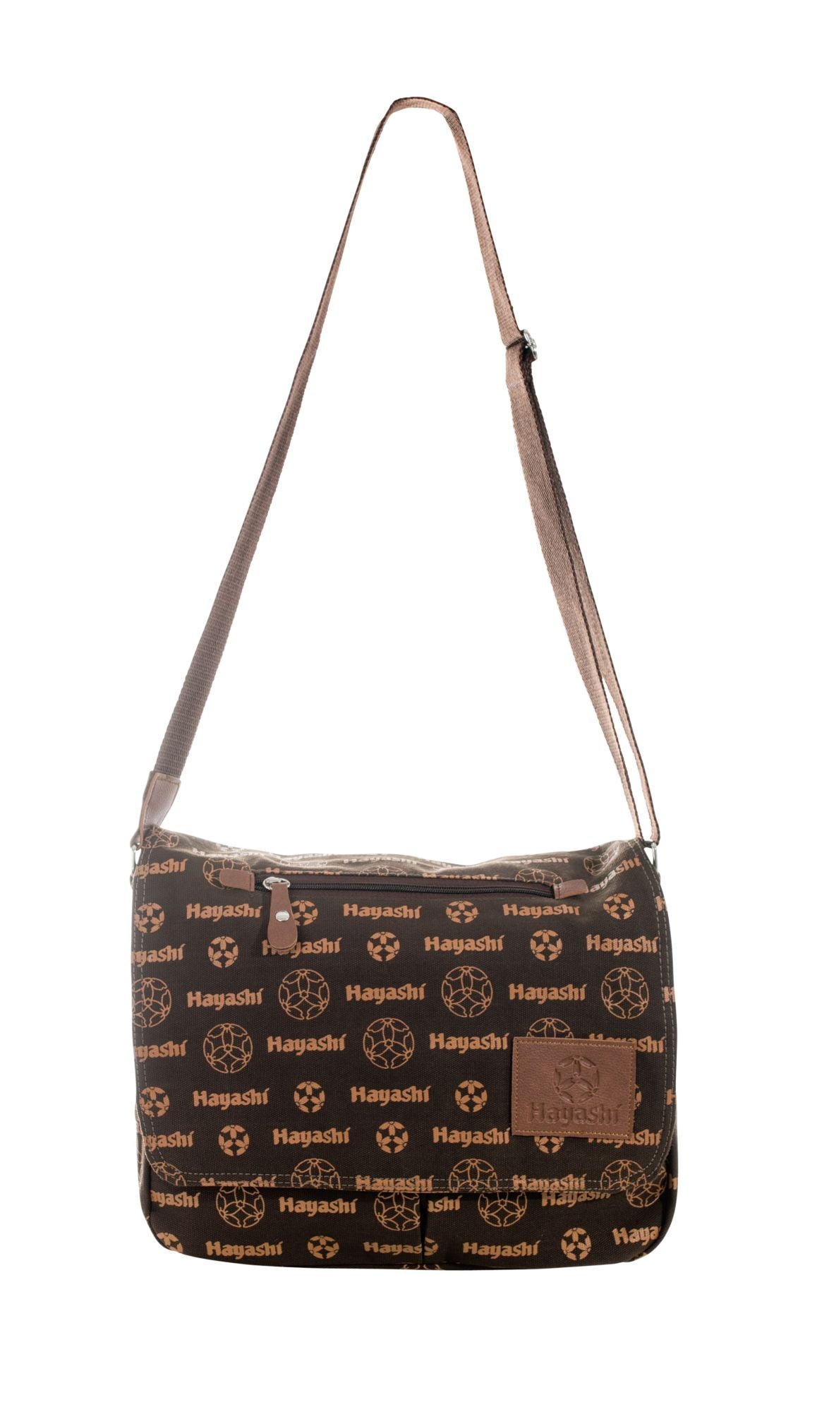 Hayashi Briefcase messenger bag 35 cm / 30 cm / 7 cm Brown at Bytomic Trade and Wholesale