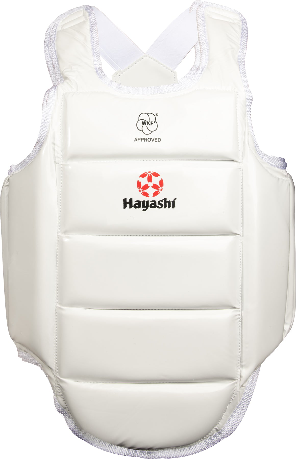 Hayashi Children Chest – Protector WKF U14 White at Bytomic Trade and Wholesale