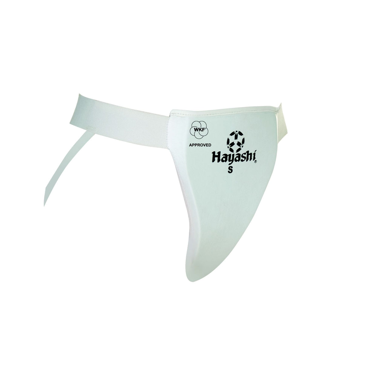 Hayashi Cup jockstrap for women (WKF approved) Junior White at Bytomic Trade and Wholesale