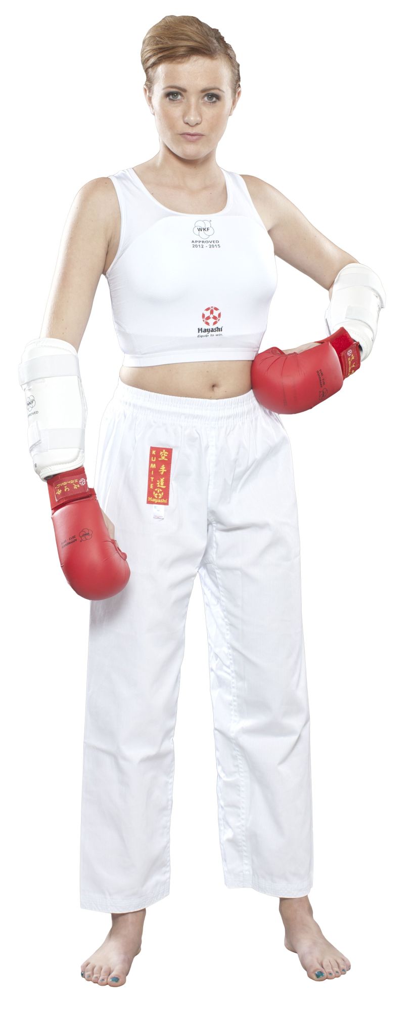 Hayashi Forearm guard (WKF approved) at Bytomic Trade and Wholesale